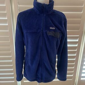 Patagonia blue fleece jacket L